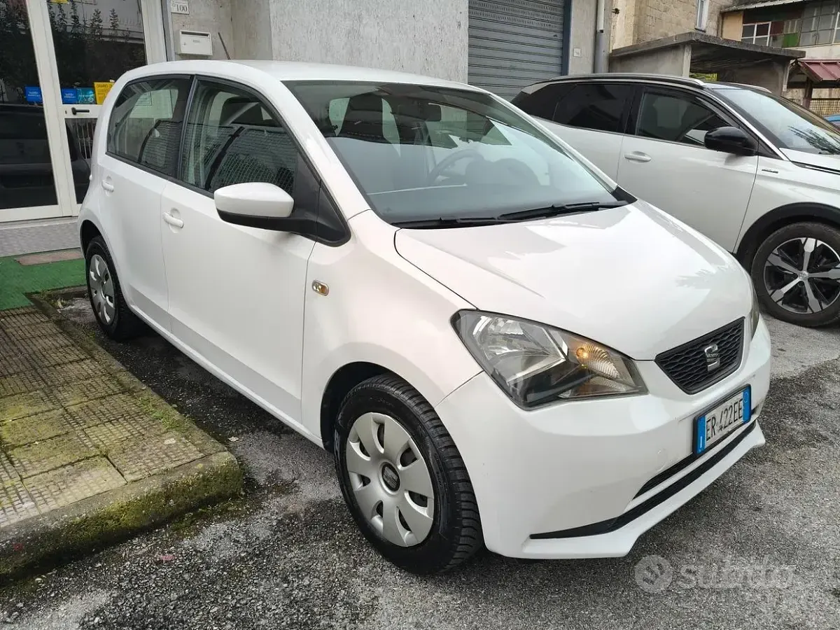 Usata Seat Mii 68 CV (50 kW) 2014 Bianco Utilitaria