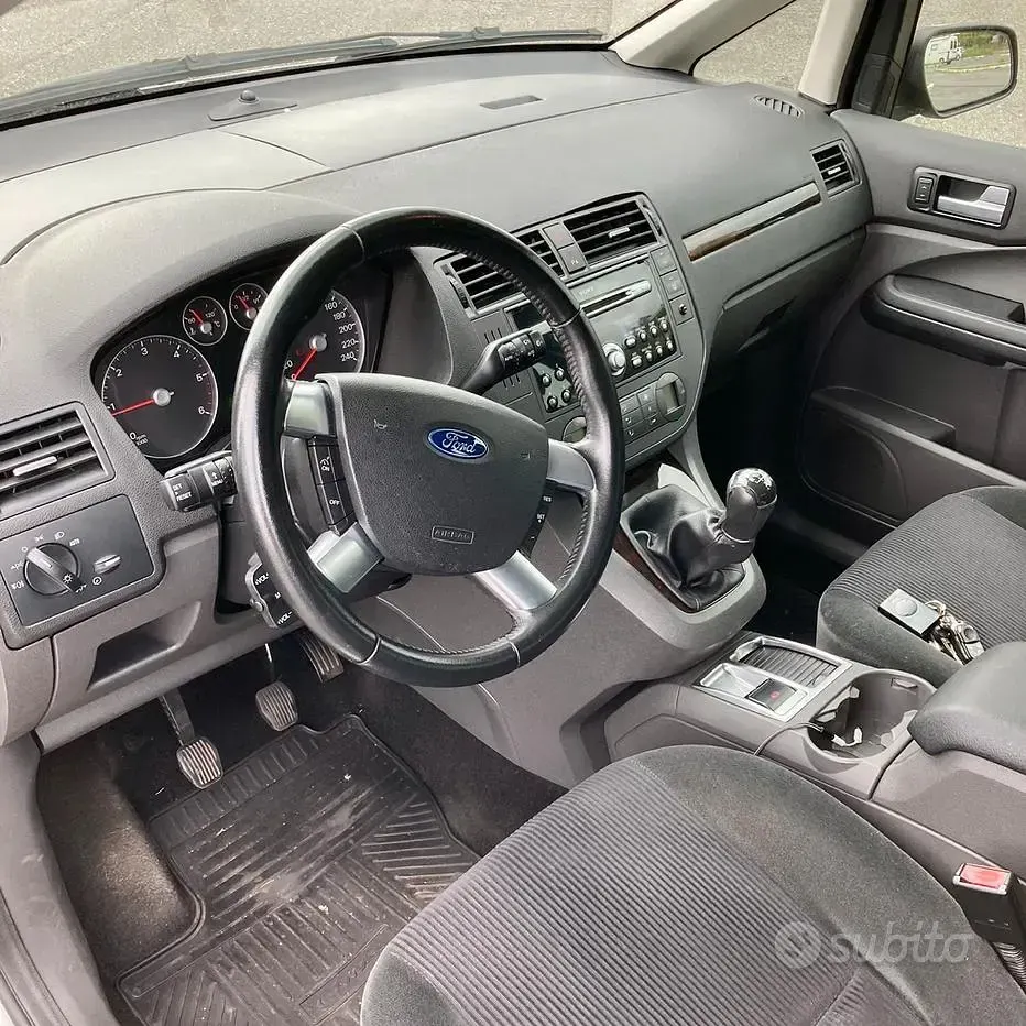 Usata Ford C-MAX Ghia 136 CV (100 kW) 2004 Grigio Monovolume