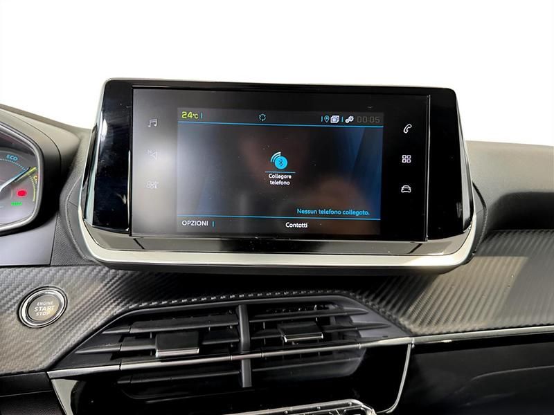 Usata Peugeot e-208 Style 100 kW (136 CV) 2023 Giallo Utilitaria