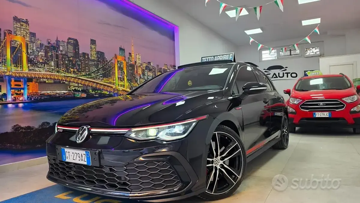 Usata VW Golf VIII GTI 245 CV (180 kW) 2020 Nero Berlina