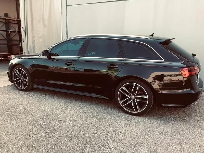 Usata Audi A6 S-Line 190 CV (139 kW) 2016 Nero Station wagon