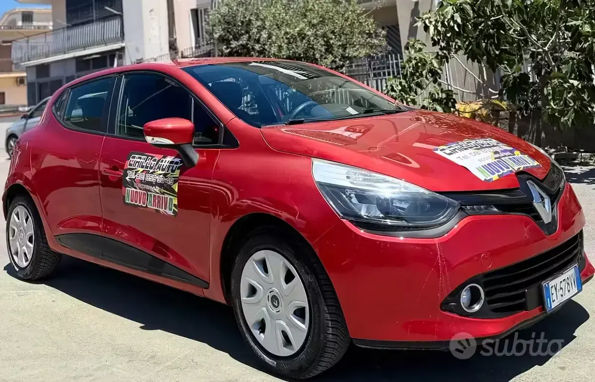 Usata Renault Clio IV 72 CV (52 kW) 2015 Rosso Berlina