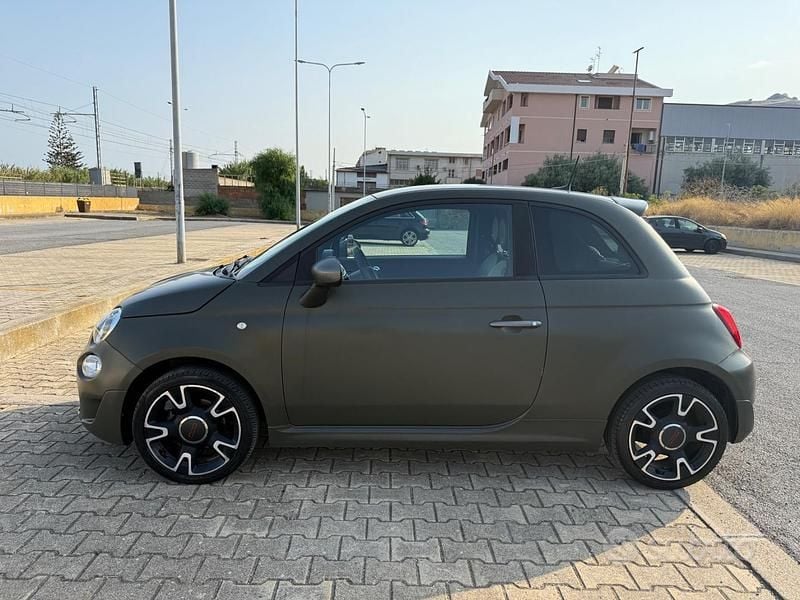 Usata Fiat 500 Sport 69 CV (50 kW) 2018 Verde Utilitaria