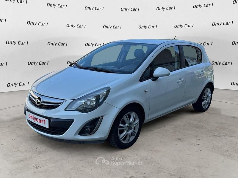 Usata Opel Corsa 75 CV (55 kW) 2014 Bianco Utilitaria