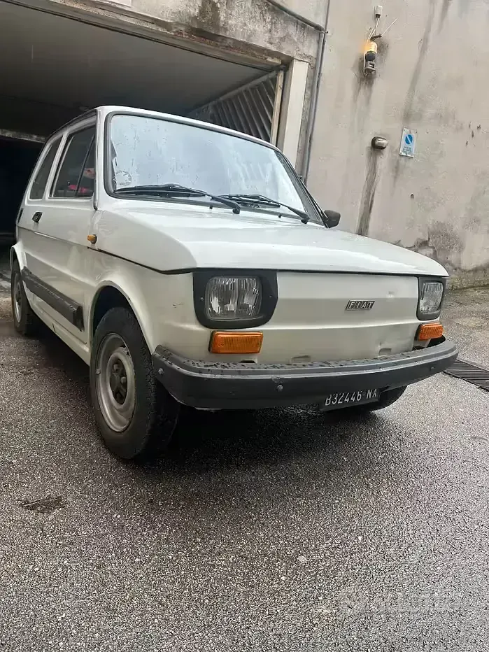 Usata Fiat 126 1970 Bianco Utilitaria
