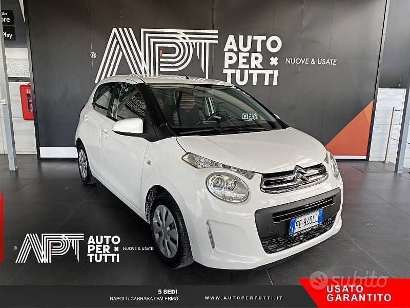 Usata Citroën C1 Feel 69 CV (50 kW) 2016 Bianco Utilitaria