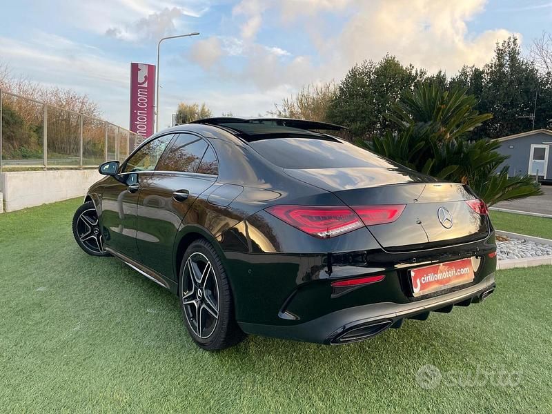 Usata Mercedes CLA220 Premium 190 CV (139 kW) 2021 Nero Berlina