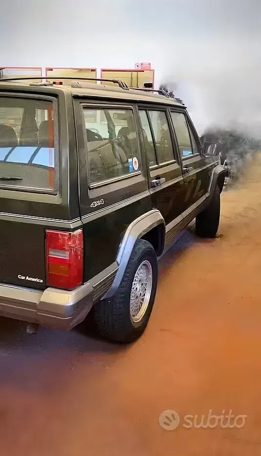 Usata Jeep Cherokee 116 CV (85 kW) 1995 Verde SUV