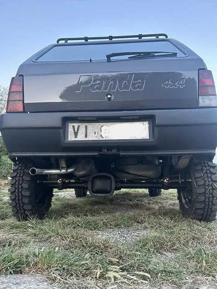 Usata Fiat Panda 4x4 50 CV (36 kW) 1993 Grigio Utilitaria