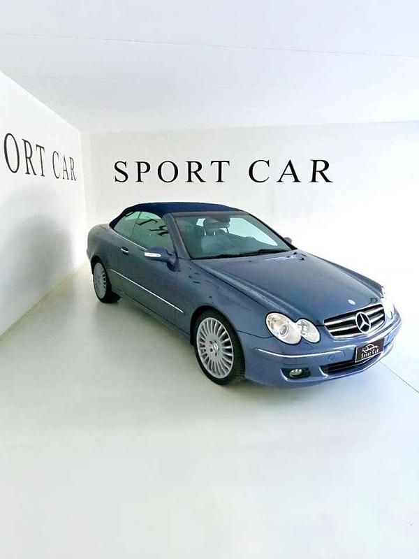 Usata Mercedes CLK200 163 CV (119 kW) 2006 Blu Cabrio
