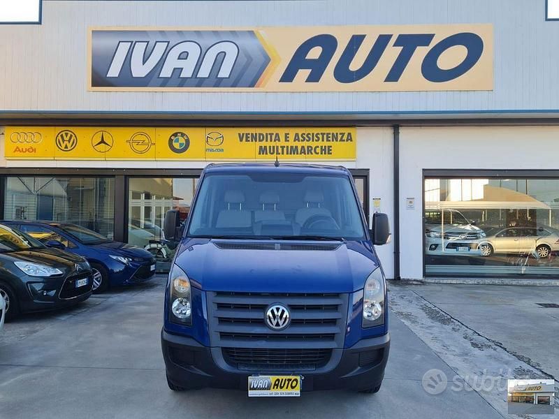 Usata VW Crafter 111 CV (81 kW) 2010 Blu Furgone