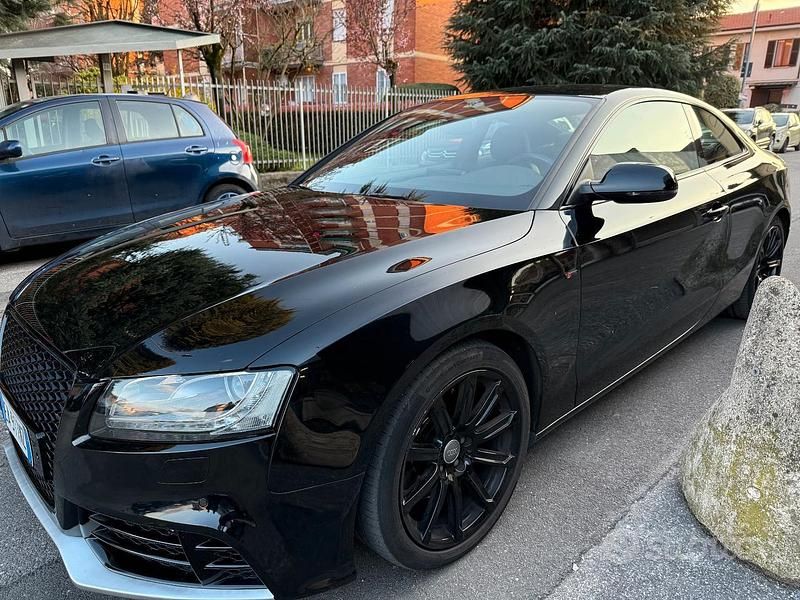 Usata Audi A5 Ambiente 211 CV (155 kW) 2010 Nero Coupé