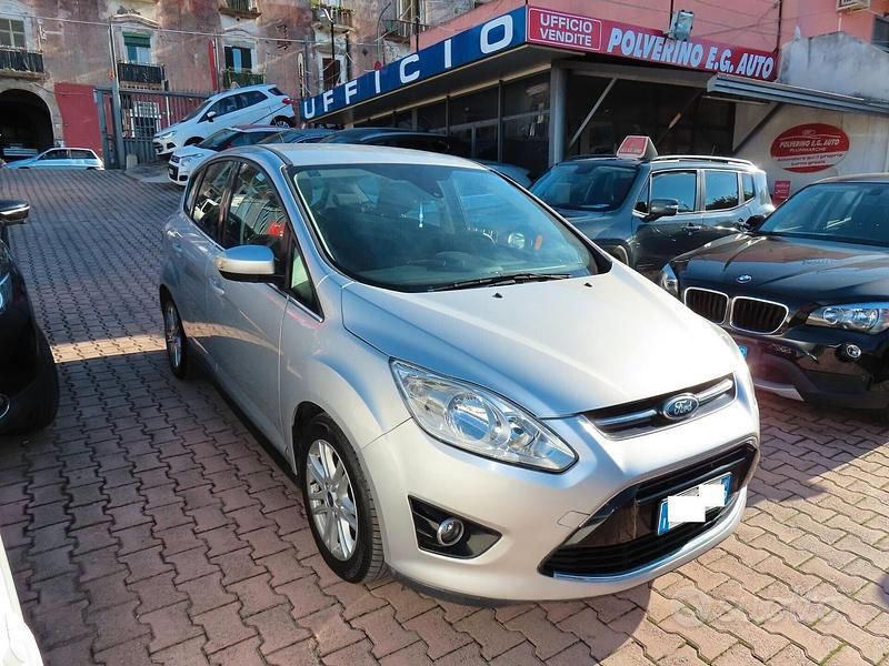 Usata Ford C-MAX Titanium 115 CV (84 kW) 2015 Grigio Monovolume