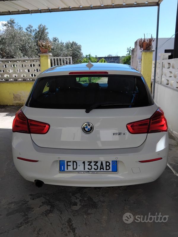 Usata BMW 116 Advantage 116 CV (85 kW) 2016 Bianco Utilitaria
