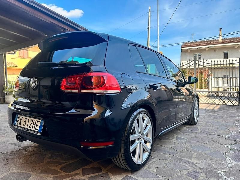 Usata VW Golf VI GTD 170 CV (125 kW) 2011 Nero Utilitaria