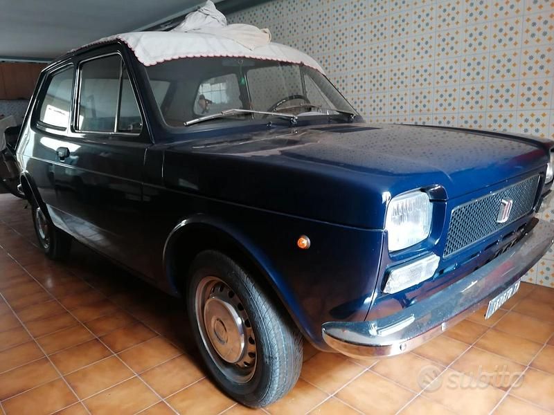 Usata Fiat 127 1970 Blu Berlina