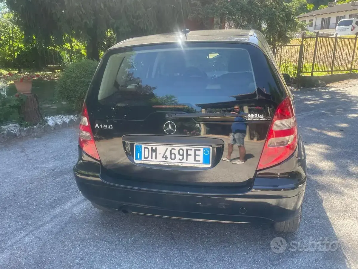 Usata Mercedes A150 Elegance 95 CV (69 kW) 2007 Nero Berlina