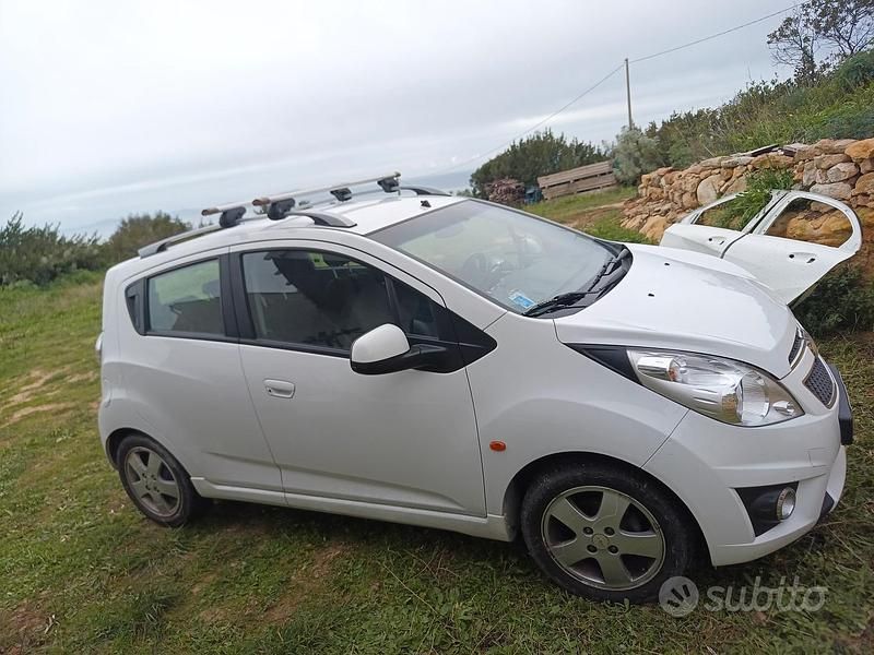 Usata Chevrolet Spark LT 2010 Bianco Utilitaria