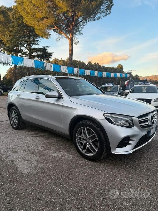Usata Mercedes GLC220 Exclusive 170 CV (125 kW) 2017 Grigio SUV