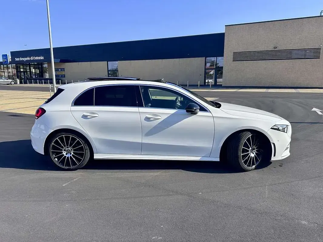 Usata Mercedes A180 Premium Plus 116 CV (85 kW) 2019 Bianco Berlina