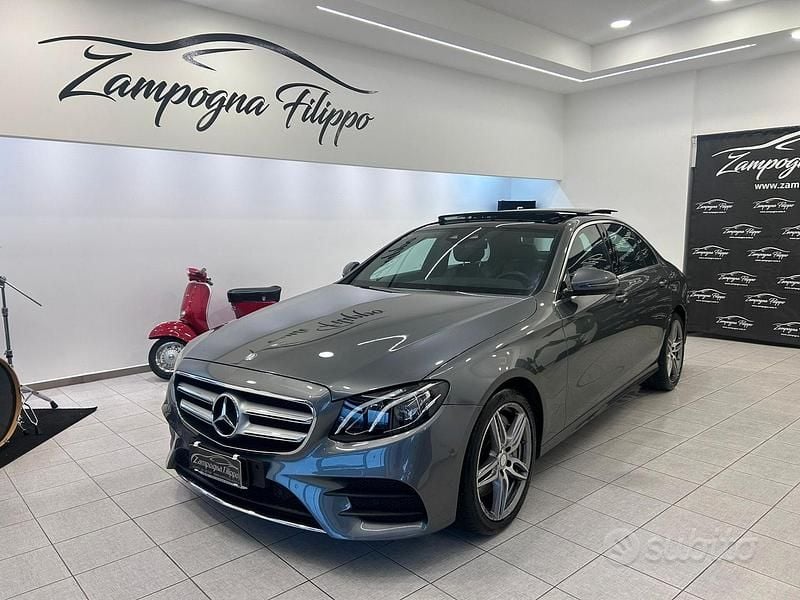 Usata Mercedes E350 AMG line 258 CV (189 kW) 2016 Grigio Berlina