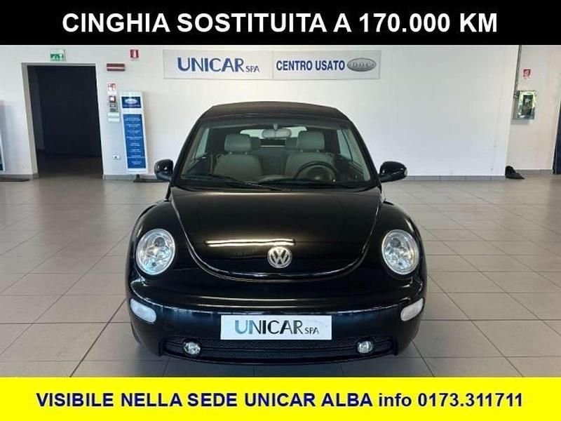 Usata VW New Beetle Cabriolet 102 CV (75 kW) 2003 Nero Cabrio