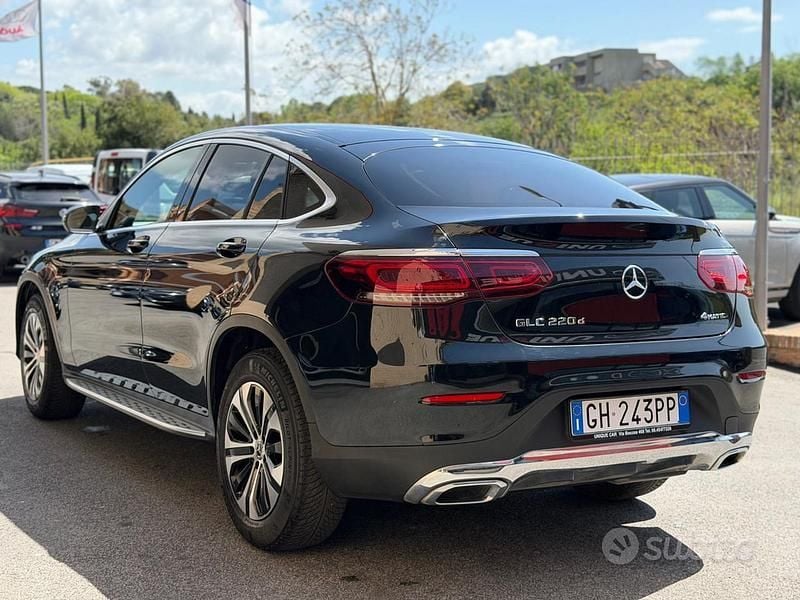 Usata Mercedes GLC220 AMG 194 CV (142 kW) 2021 Nero Coupé