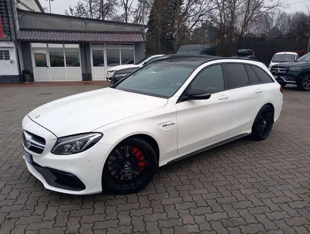 Usata Mercedes C63 AMG AMG 510 CV (375 kW) 2017 Bianco Station wagon