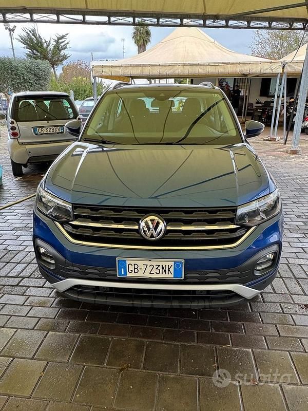 Blu Usata 2020 VW T-Cross Advance SUV | 14.900 € (Buon prezzo) - Immagine 1/4