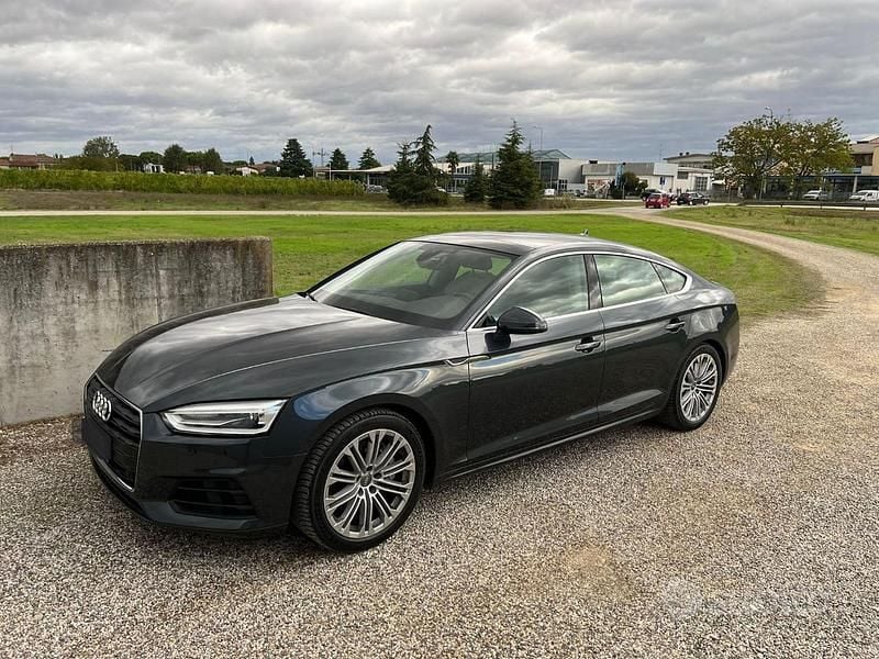 Usata Audi A5 245 CV (180 kW) 2019 Grigio Coupé