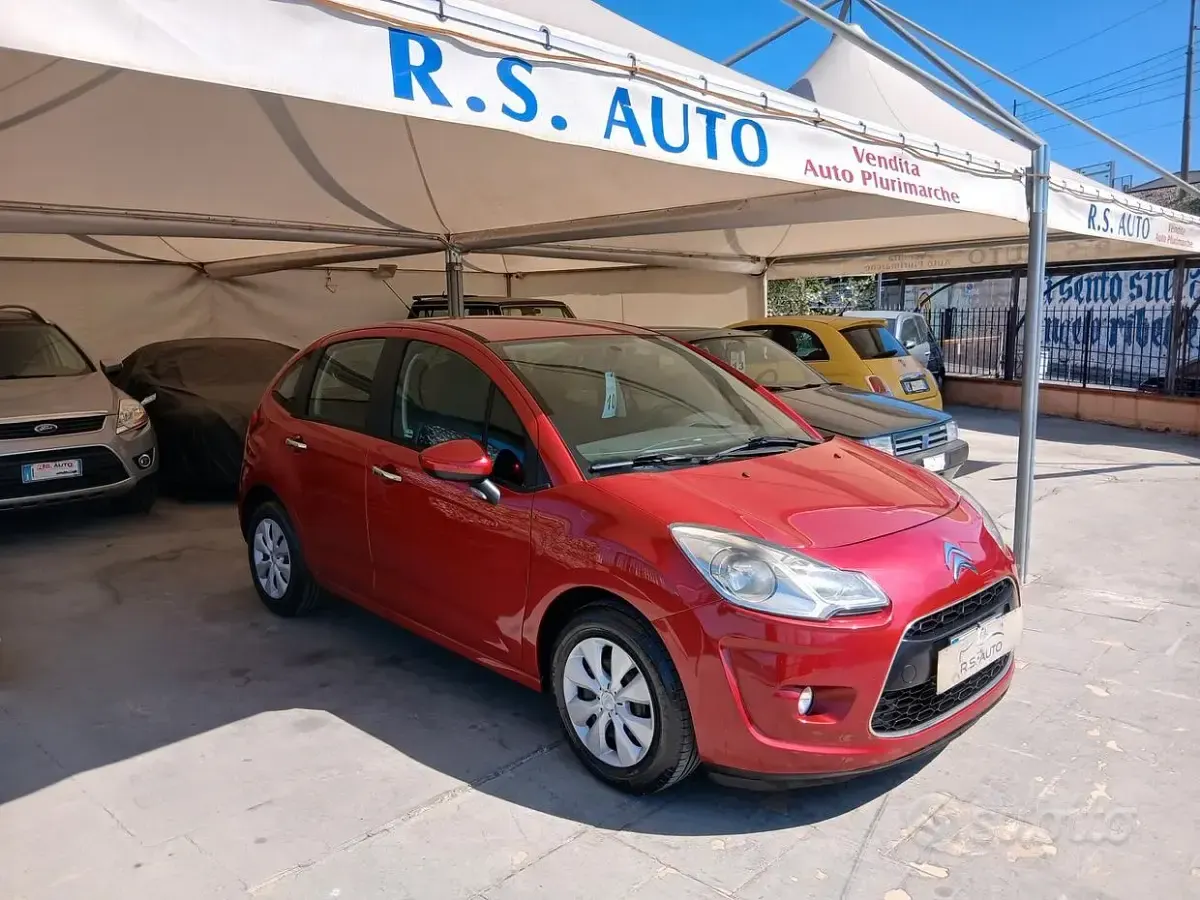 Usata Citroën C3 68 CV (50 kW) 2013 Rosso Berlina