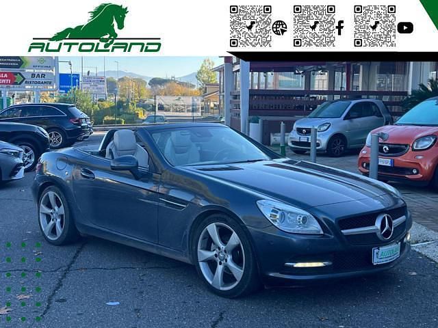 Usata Mercedes SLK200 184 CV (135 kW) 2013 Grigio Cabrio