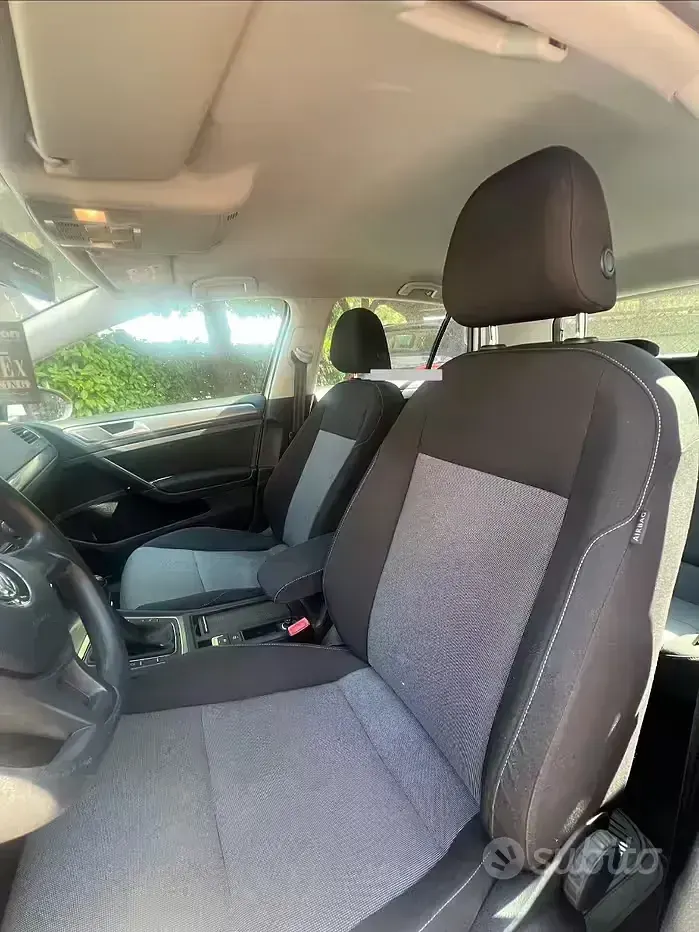 Usata VW Golf VII 90 CV (66 kW) 2015 Bianco Berlina
