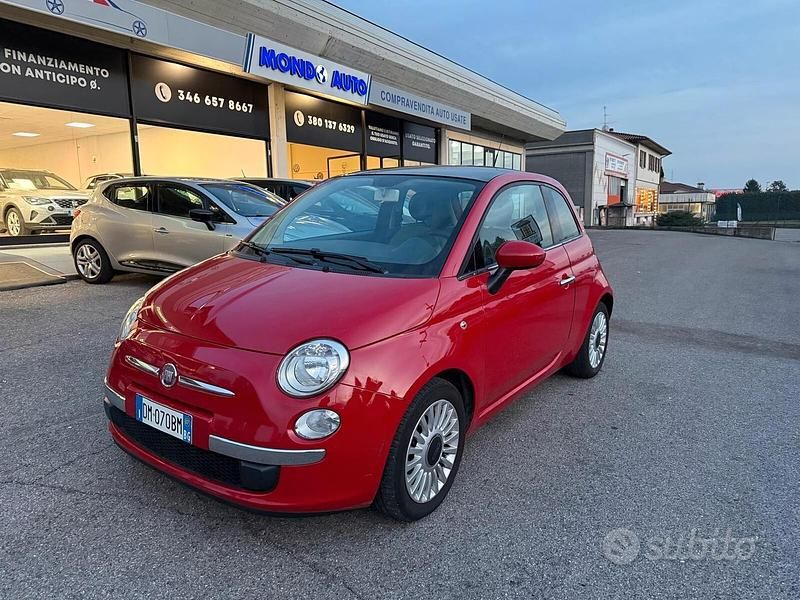 Usata Fiat 500 Lounge 69 CV (50 kW) 2007 Rosso Berlina
