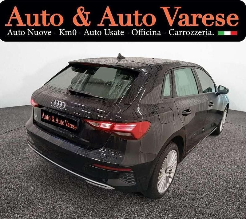 Usata Audi A3 Sportback Advanced 110 CV (80 kW) 2022 Nero Utilitaria