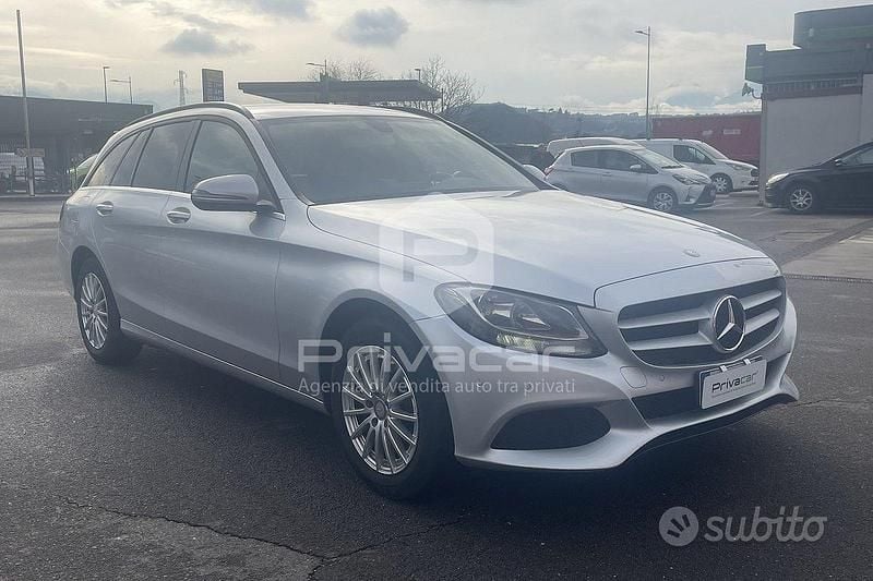 Usata Mercedes C200 Premium Plus 135 CV (99 kW) 2015 Grigio Station wagon