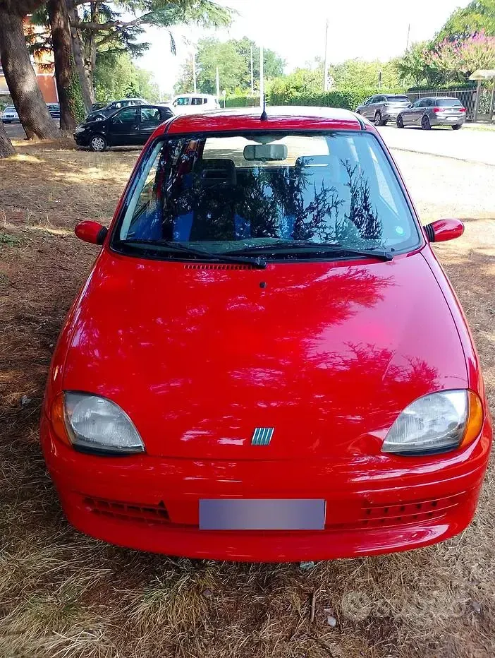 Usata Fiat 600 54 CV (39 kW) 2000 Rosso Berlina