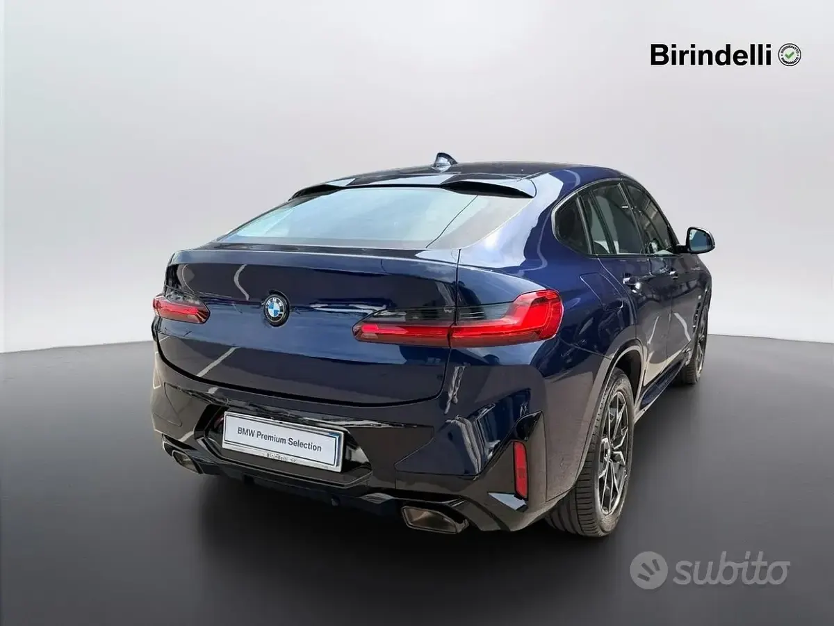 Usata BMW X4 M Sport 190 CV (139 kW) 2023 Bluazzurro SUV