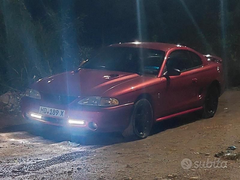 Usata Ford Mustang 1996 Rosso Coupé