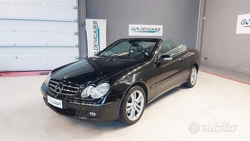 Usata Mercedes CLK200 Avantgarde 163 CV (119 kW) 2006 Nero Cabrio