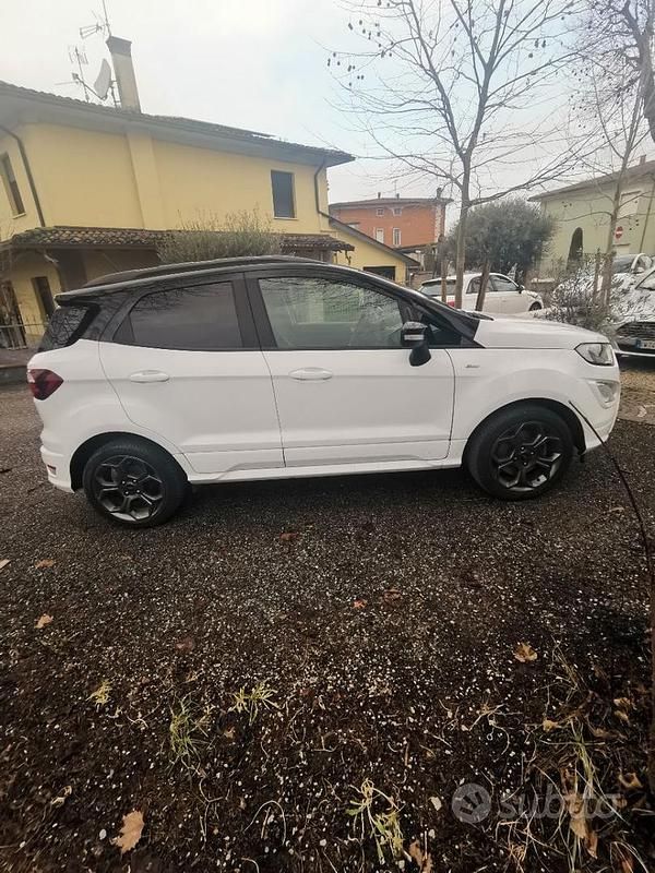 Usata Ford Ecosport ST-Line 125 CV (91 kW) 2020 Bianco SUV