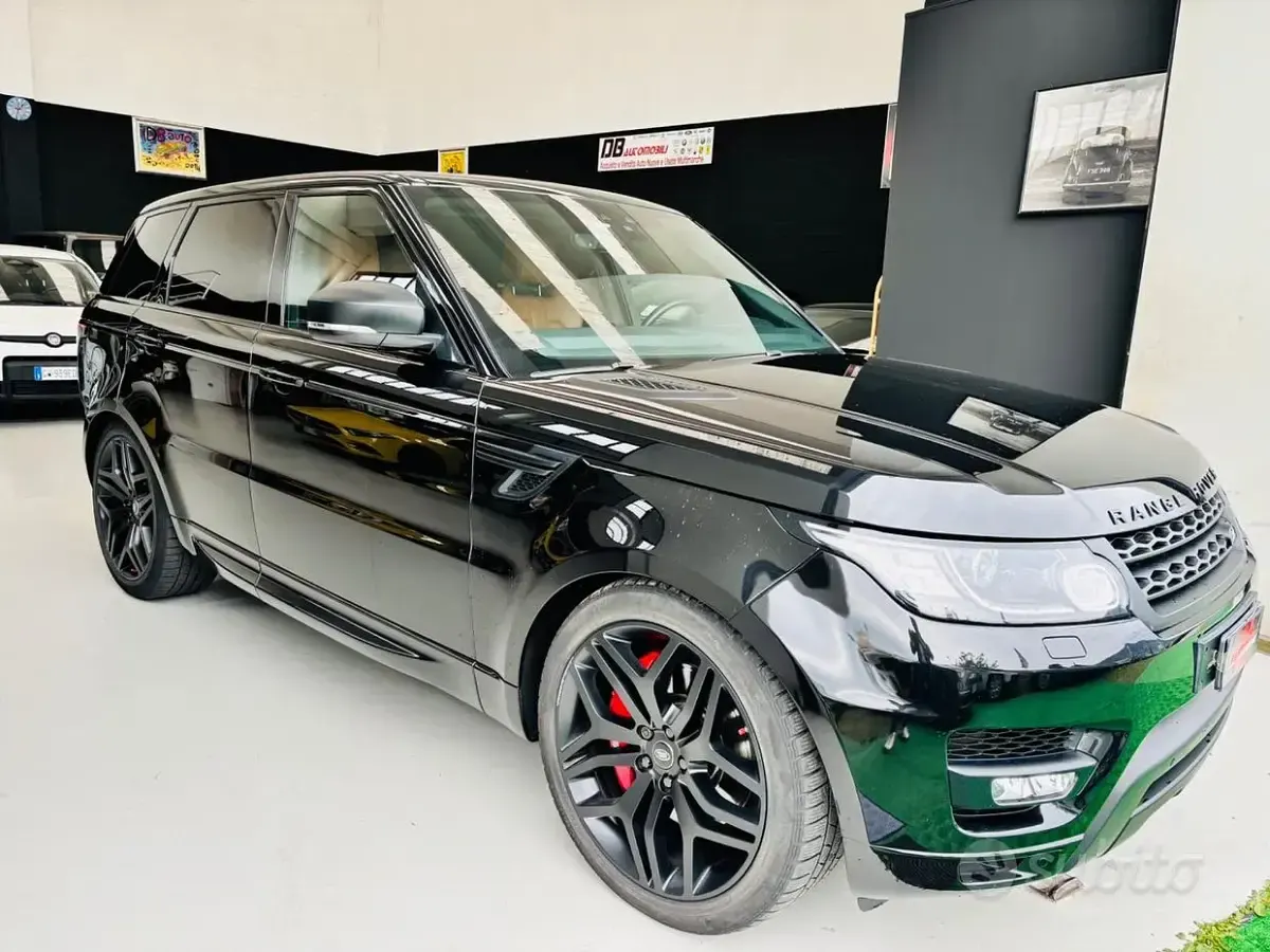 Usata Land Rover Range Rover Sport HSE Dynamic 306 CV (225 kW) 2017 Nero SUV