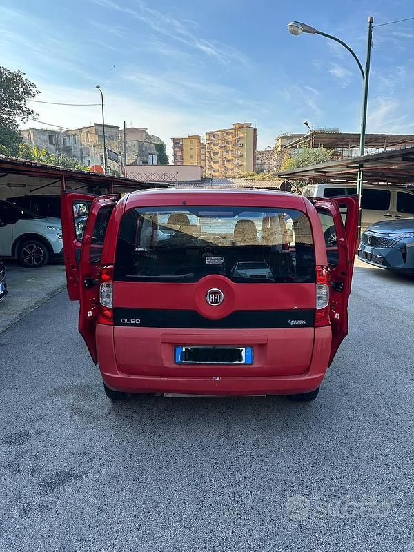 Usata Fiat Qubo Trekking 2010 Rosso Monovolume