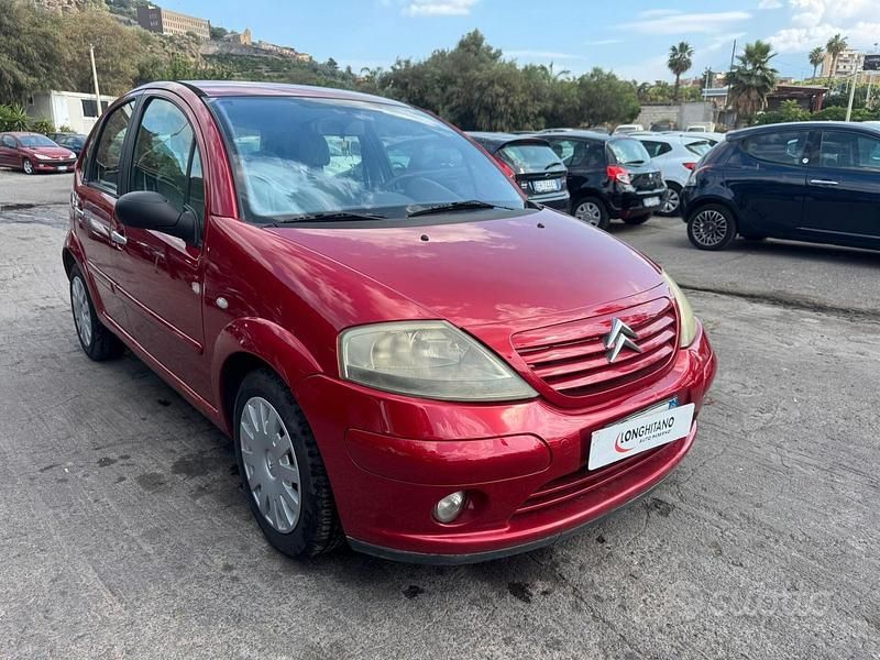 Usata Citroën C3 68 CV (50 kW) 2004 Rosso Utilitaria
