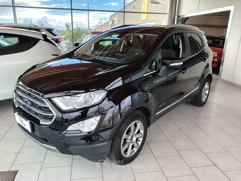 Usata Ford Ecosport Titanium S 125 CV (91 kW) 2019 Nero SUV