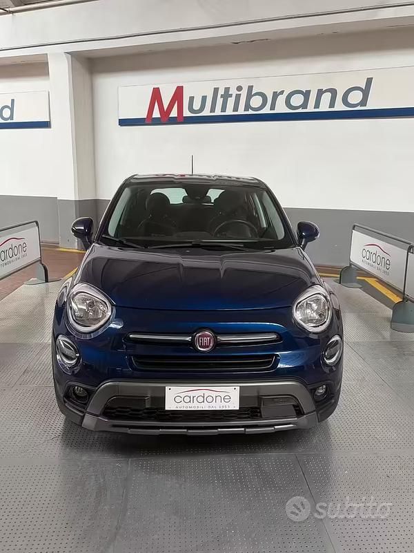 Usata Fiat 500X Cross 120 CV (88 kW) 2019 Blu SUV