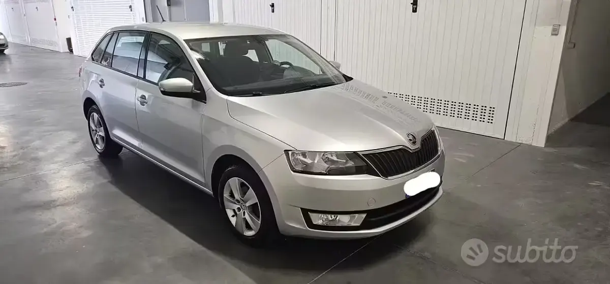 Usata Skoda Rapid 86 CV (63 kW) 2017 Grigio Utilitaria
