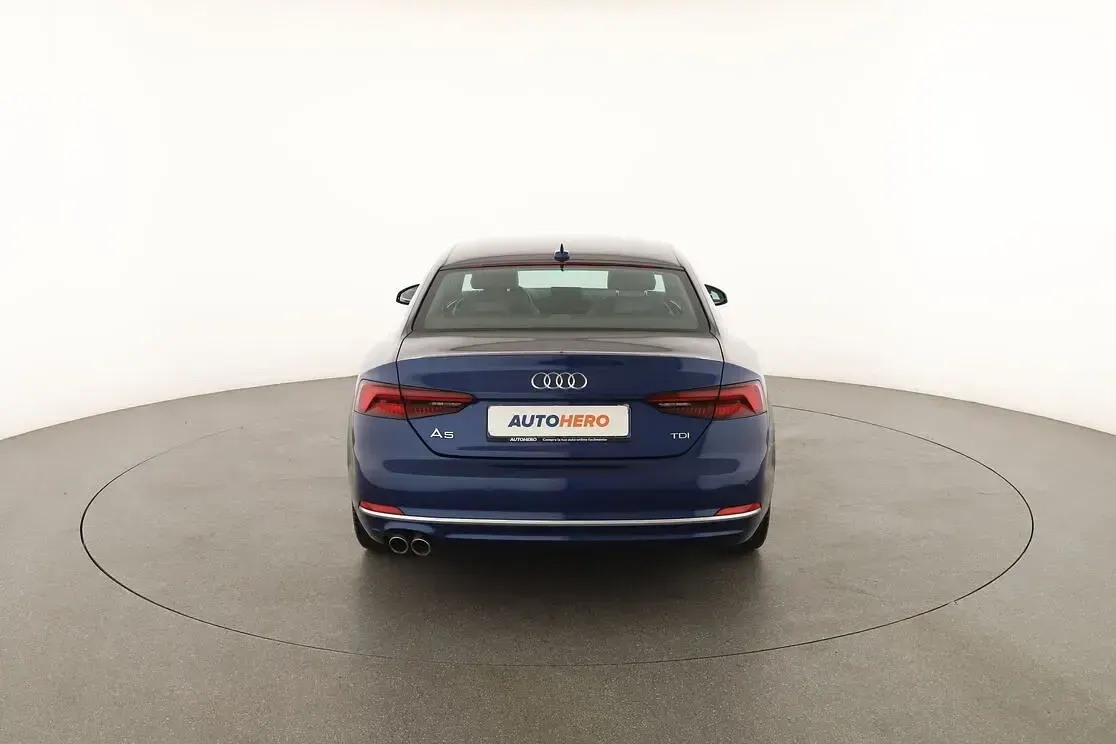 Usata Audi A5 Sport 190 CV (139 kW) 2018 Blu Coupé