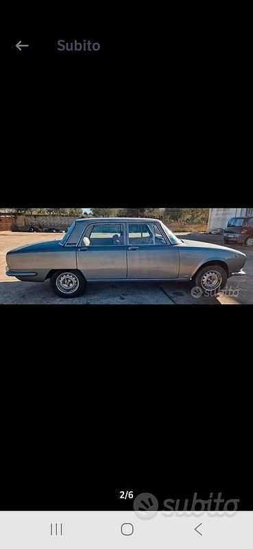 Usata Alfa Romeo 2000 1988 Grigio Berlina