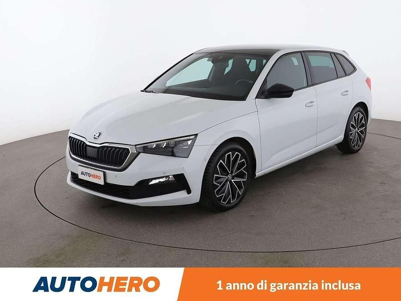 Bianco Usata 2019 Skoda Scala Sport Due volumi | 16.799 € (Buon prezzo) - Immagine 1/3